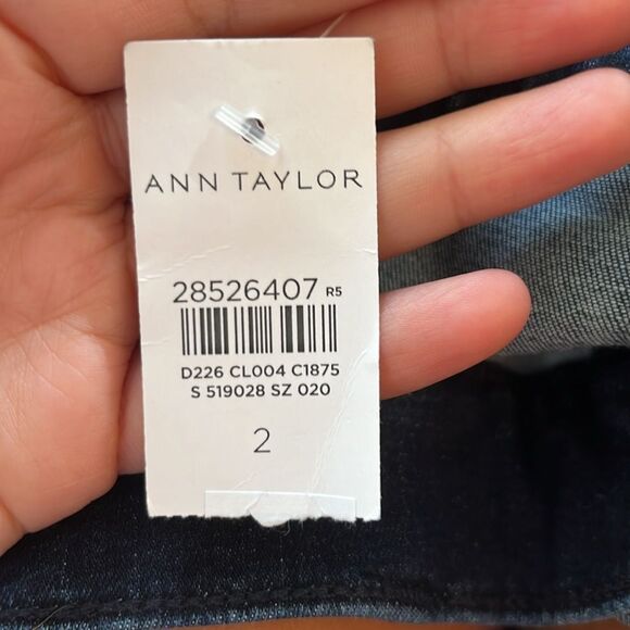 Ann Taylor Skinny Jean With Gold Piping NWT - Picture 8 of 10